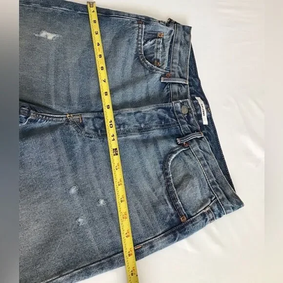 GRLFRND Karolina High Waist Straight Leg Denim Jeans Size 28